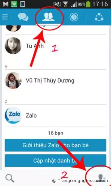 Hướng Dẫn Kết Bạn Trên Zalo Pc, Zalo Mobile Và Zalo Web » Trang Tin Tức  Công Nghệ - Trangcongnghe.Com.Vn