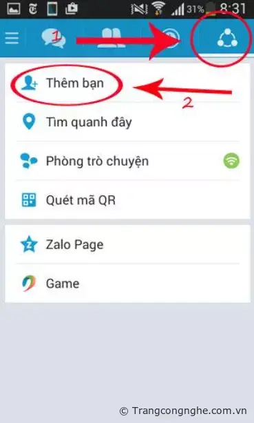 Hướng Dẫn Kết Bạn Trên Zalo Pc, Zalo Mobile Và Zalo Web » Trang Tin Tức  Công Nghệ - Trangcongnghe.Com.Vn