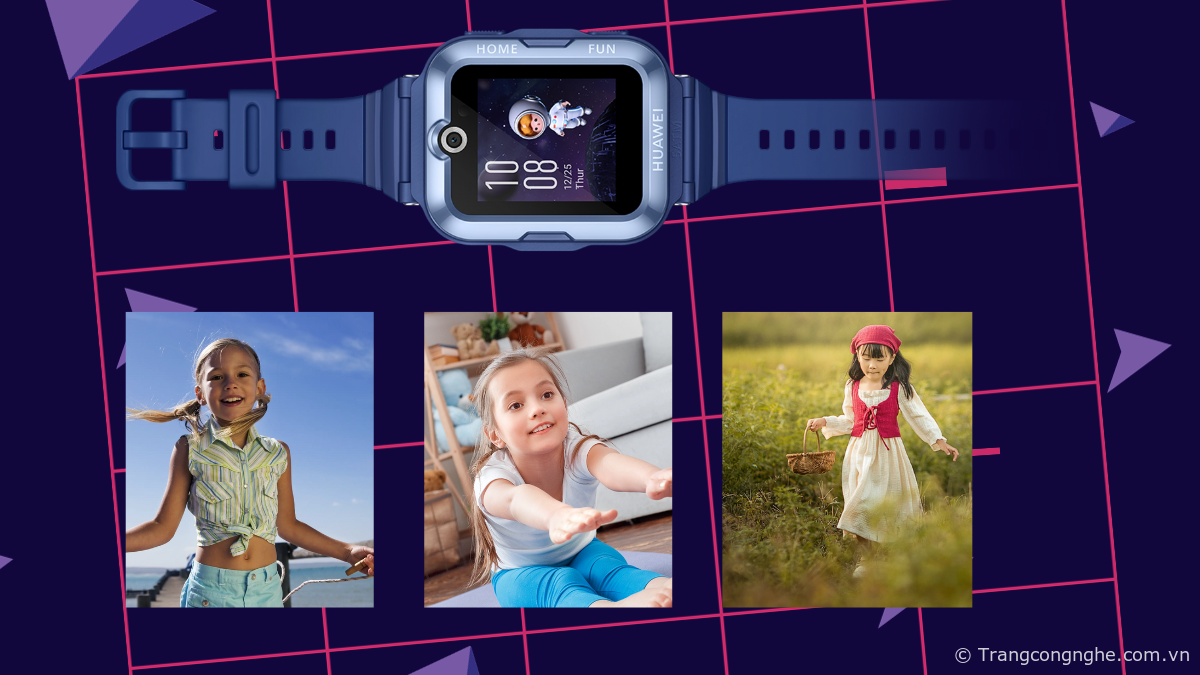 Đánh giá Huawei Watch Kids 4 Pro