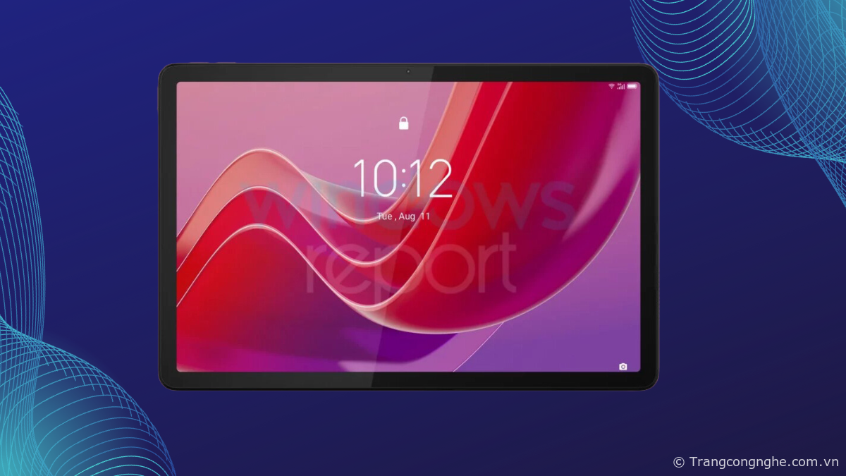 Rò rỉ ảnh render Lenovo Tab M11 độ phân giải cao, kèm thông số kỹ thuật