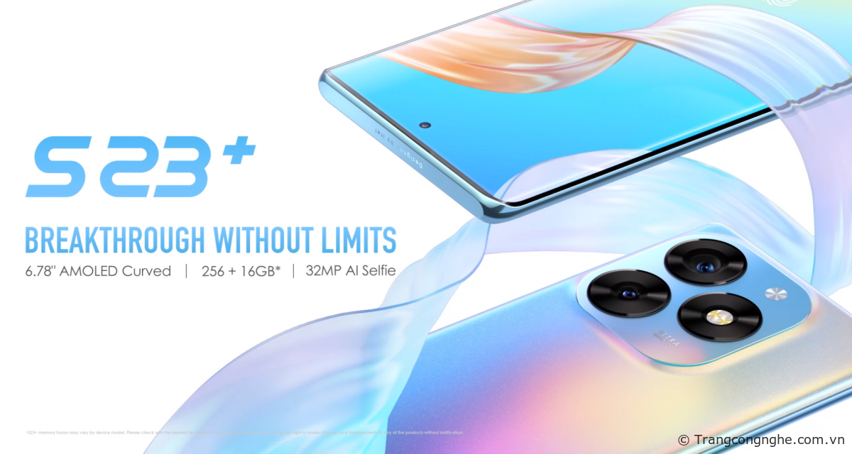 Vua giá rẻ itel S23+ ra mắt