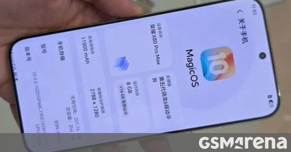 Honor X80 Pro Max: Đỉnh sáng mới với độ sáng 10.000 nit
