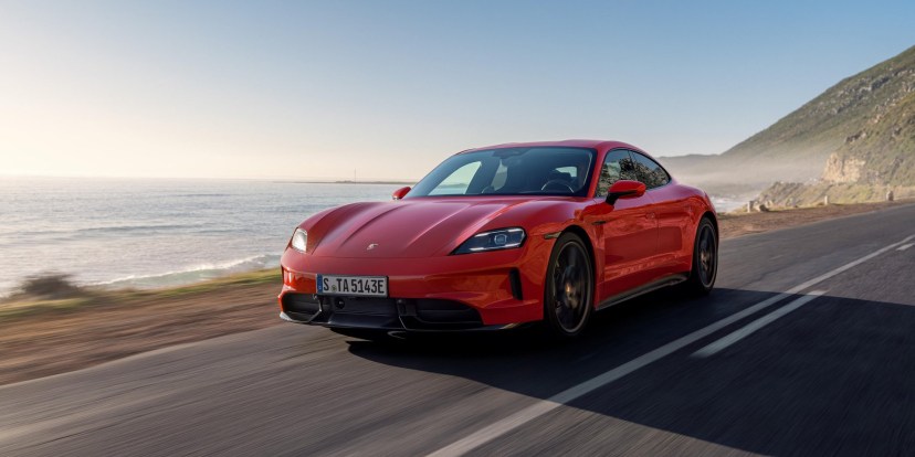 Porsche Taycan 2027: Cảm biến chuyển số mô phỏng xuất hiện