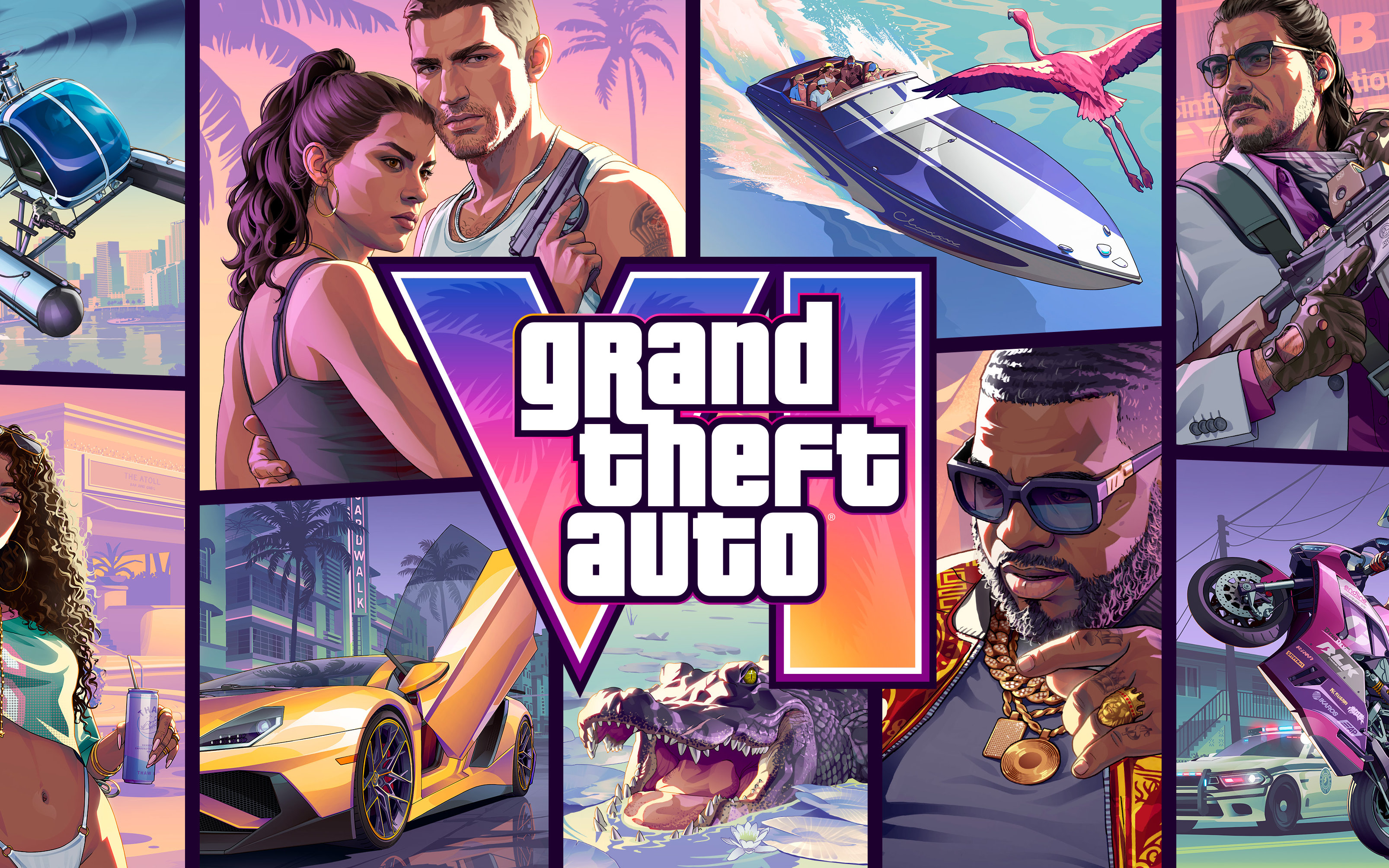 GTA VI mở đặt trước vào tháng này, hình ảnh bìa chính thức đã được công bố
