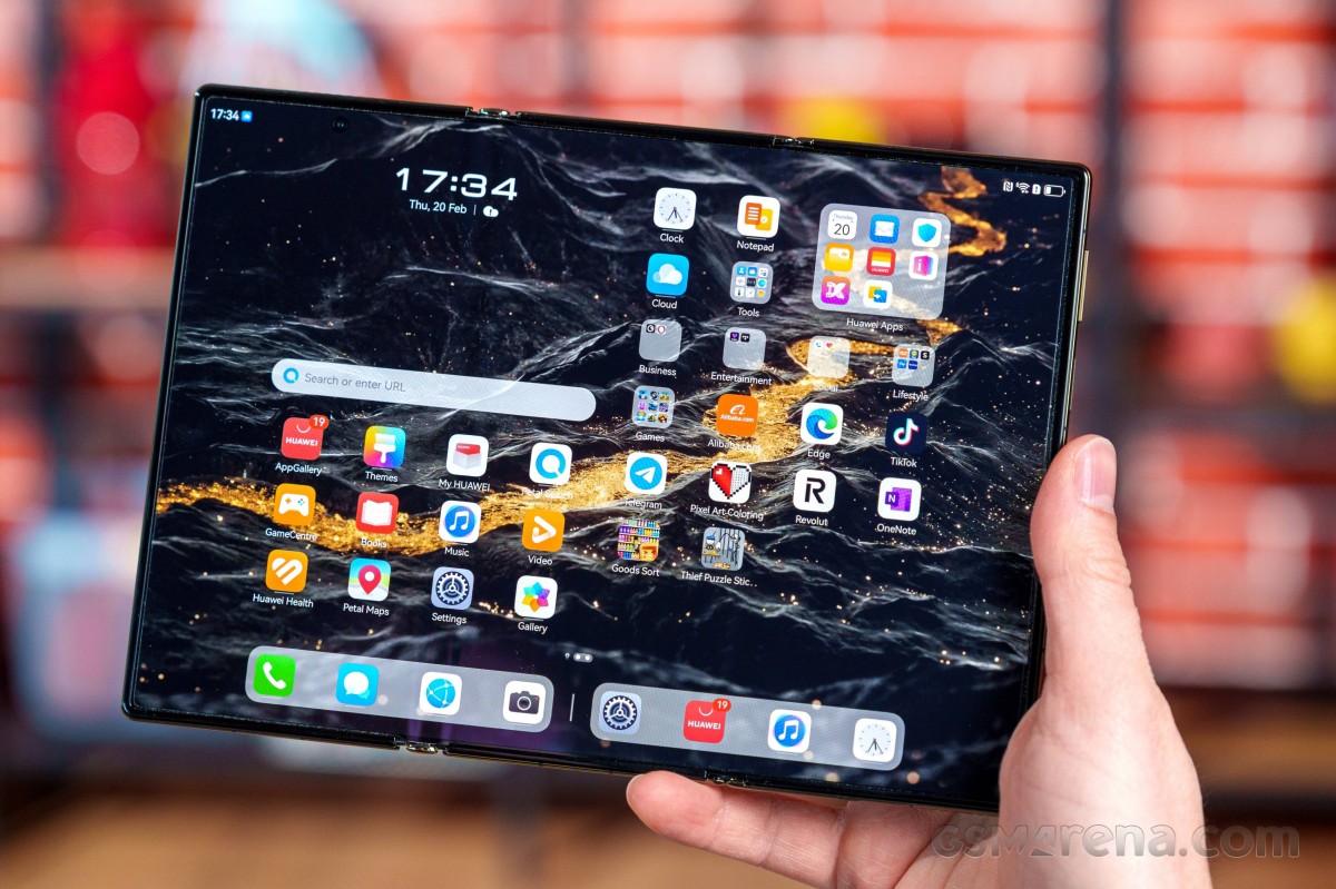 Bằng sáng chế Huawei Mate XT 2 rò rỉ hé lộ thiết kế và cơ chế gập mới
