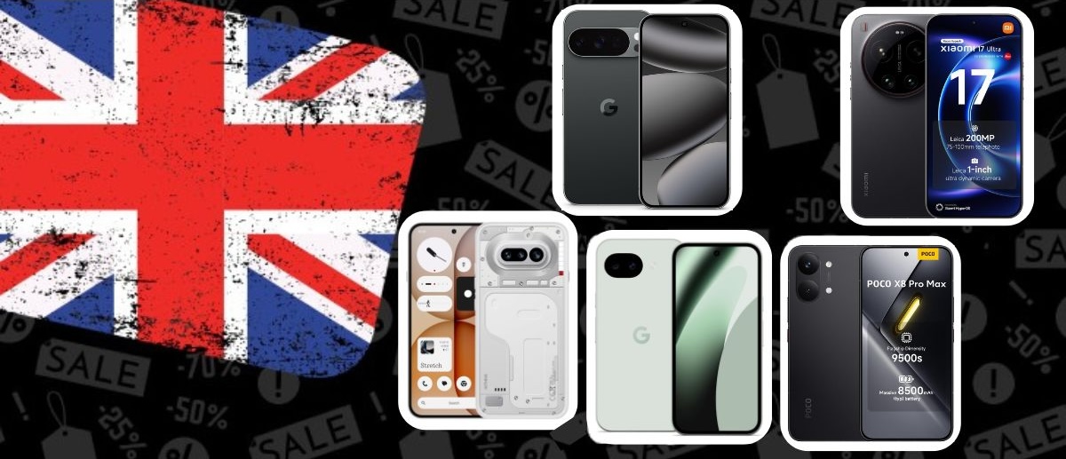 Giảm giá mạnh cho dòng smartphone Google Pixel 10 cùng Xiaomi 17 Ultra và Nothing Phone (4a)