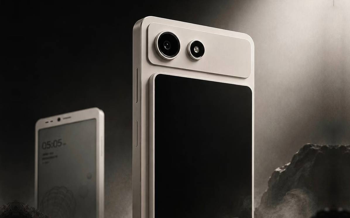 Hisense ra mắt smartphone Android 16 với màn hình e-ink và LCD gắn rời