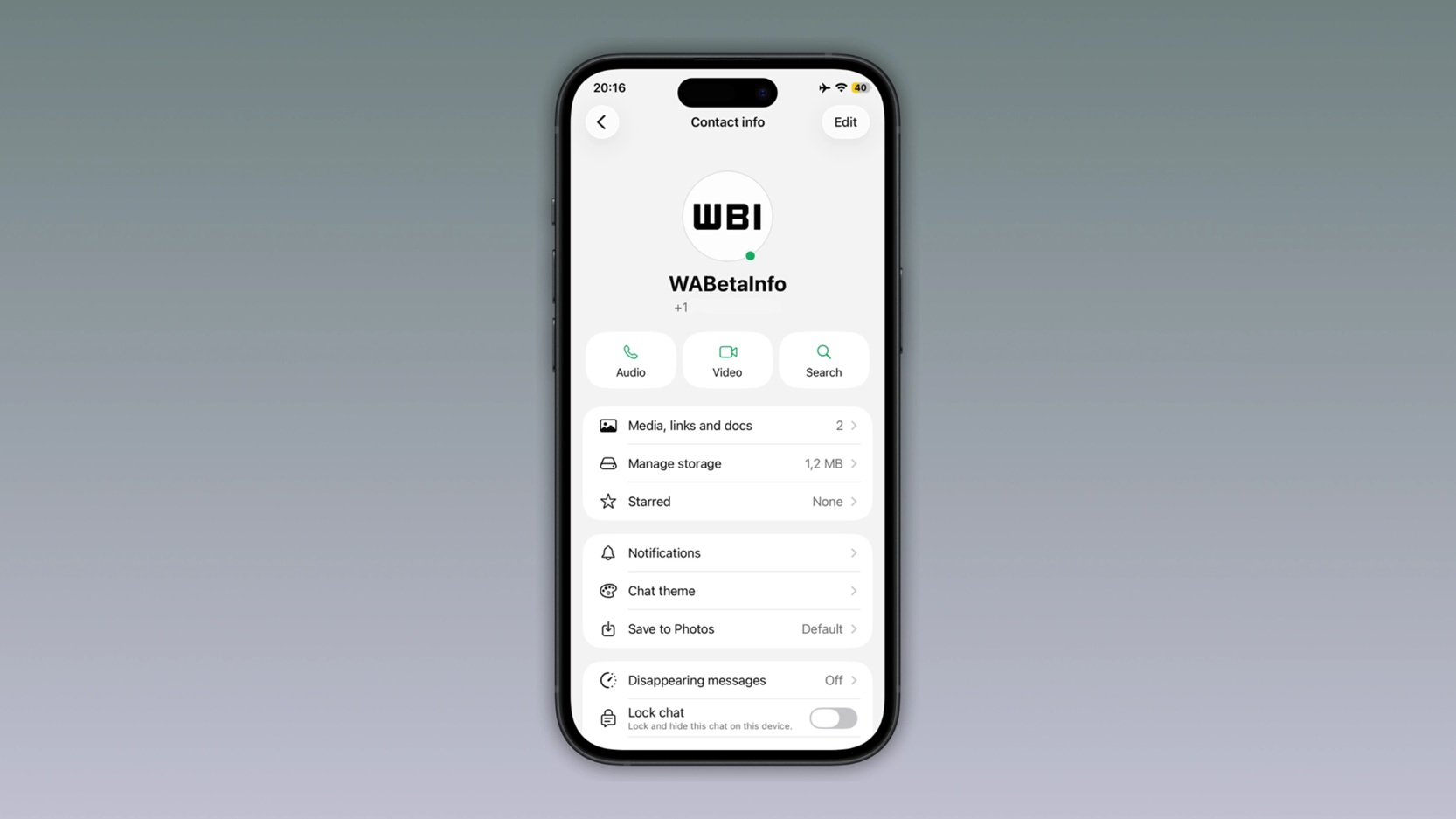 WhatsApp thử nghiệm biểu tượng chấm xanh chỉ báo trạng thái trực tuyến trên iOS