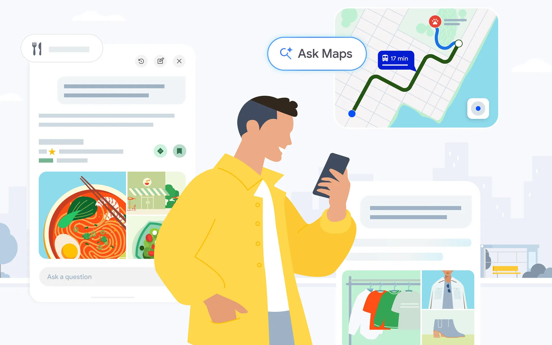 Chức năng Ask Maps trong Google Maps giờ có thể đặt món ăn và ghi nhớ cuộc trò chuyện trước đó