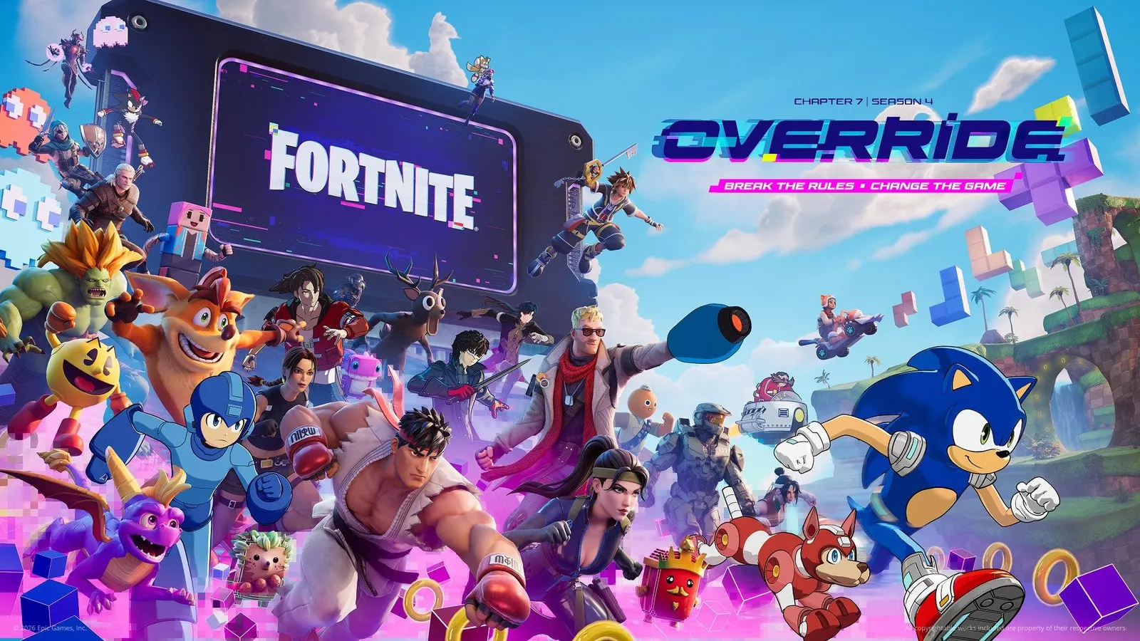 Fortnite mùa 7, chương 4: Thời gian khởi động, Battle Pass và nhiều hơn nữa
