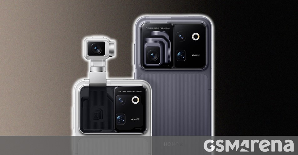 Honor ra mắt Robot Phone với camera gimbal 200MP tại Trung Quốc