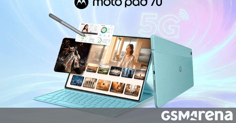 Moto Pad 70 chính thức ra mắt tại Ấn Độ với giá hấp dẫn