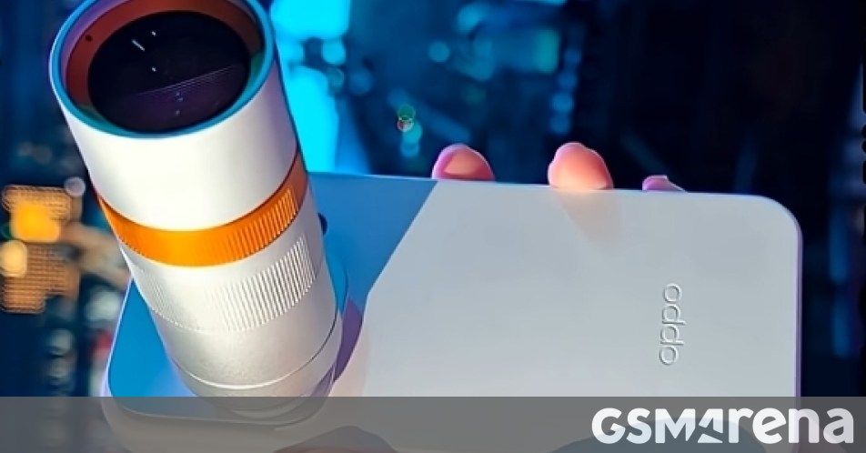 Oppo Reno17 có thể hỗ trợ ống kính teleconverter mới