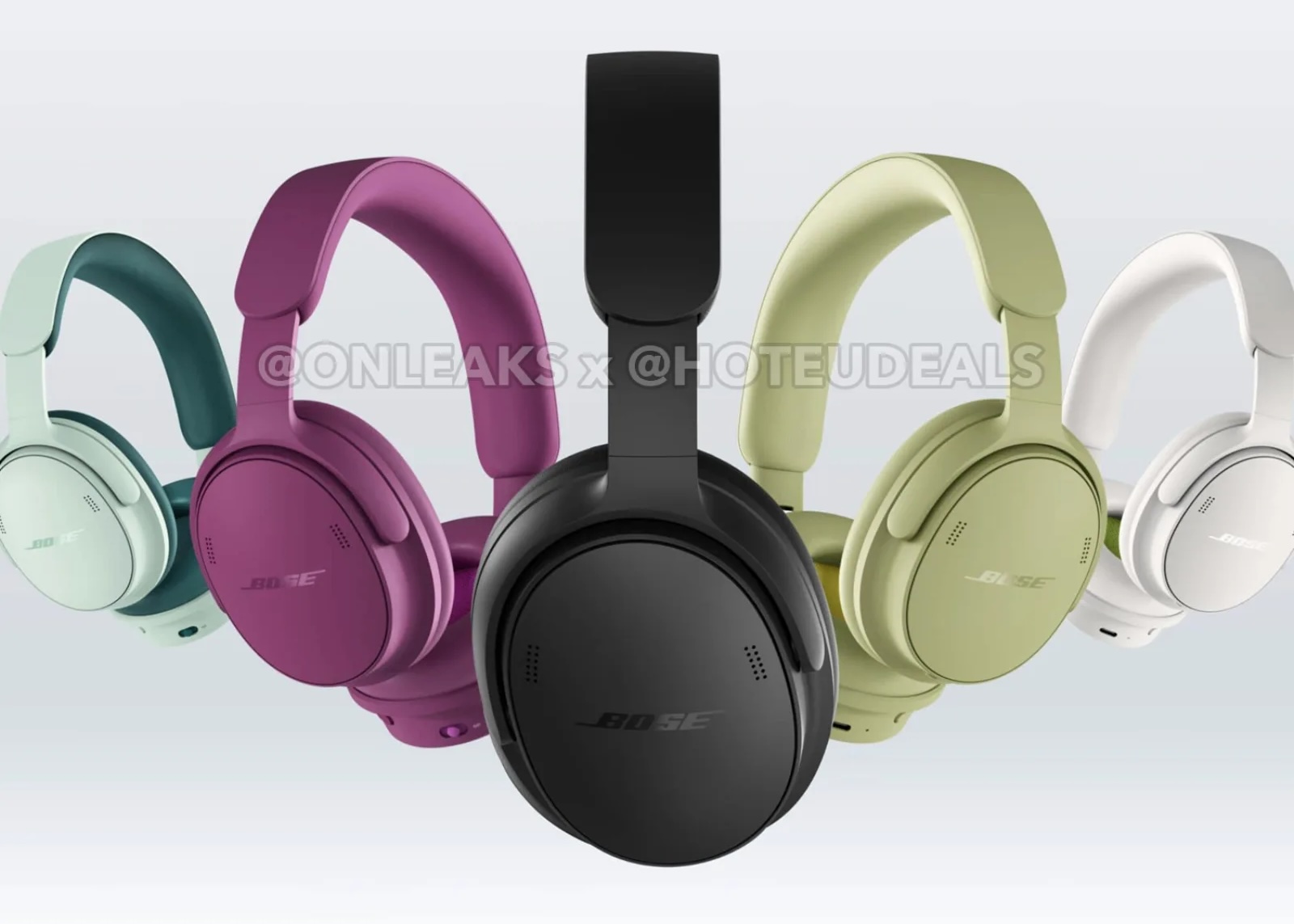Rò rỉ thiết kế mới của tai nghe Bose QuietComfort thế hệ 2