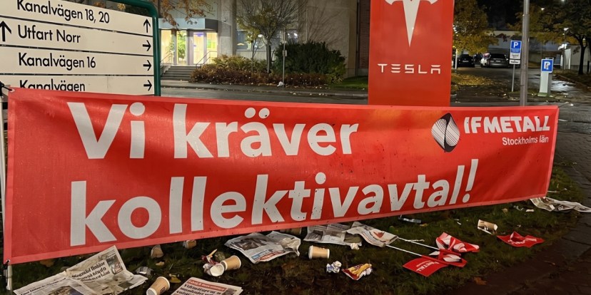 Tesla kết thúc cuộc đình công dài nhất Thụy Điển bằng tiền