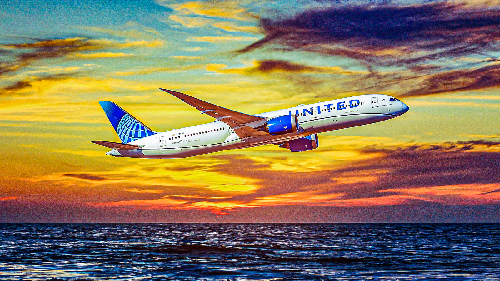 United Airlines công bố 8 tuyến bay mới với Boeing 787 siêu sang