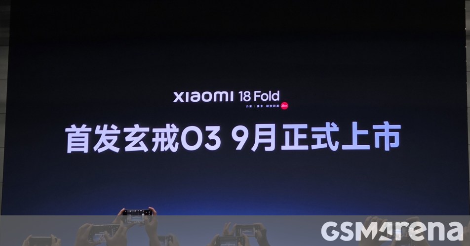 Xiaomi 18 Fold ra mắt vào tháng 9 với chipset Xring O3 mạnh mẽ