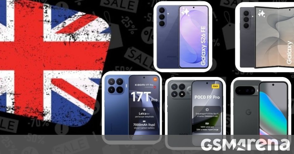 Galaxy S26 FE và Galaxy Z Fold giảm giá hấp dẫn tại Amazon UK