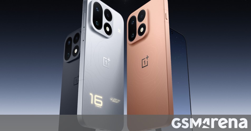 OnePlus 16 công bố thiết kế, màu sắc và cấu hình tại Trung Quốc