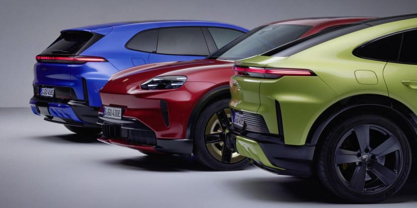Porsche Cayenne Electric 2027 có sạc không dây, thêm nhiều màu mới