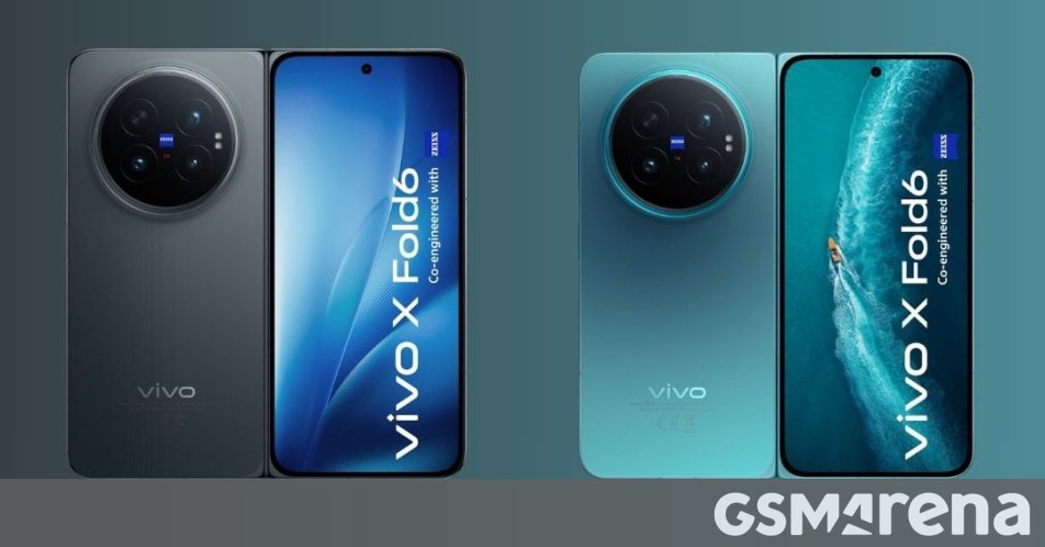 vivo X Fold6 lộ giá và thông số qua niêm yết tại châu Âu