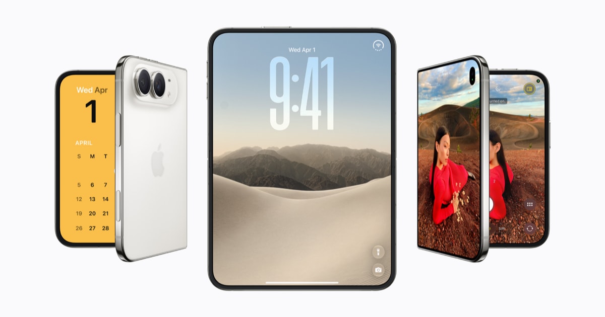 Apple mở đặt trước iPhone Duo gập từ 16/10
