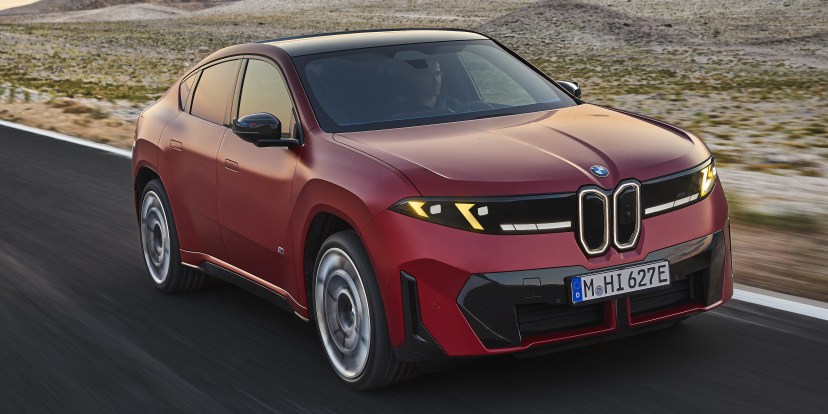 BMW iX4 ra mắt: công suất tối đa 603 mã lực, pin 112,3 kWh