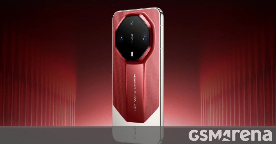 Huawei Mate 90 RS: thiết kế siêu xe và bộ nhớ tối đa 2TB